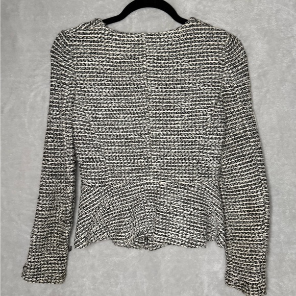 Ann Taylor LOFT Black and White Tweed Jacket - Picture 3 of 5